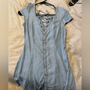 Denim dress